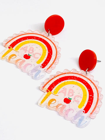 ABC Teach Earrings