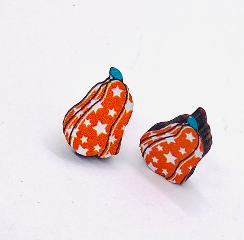 Small Squash Earrings