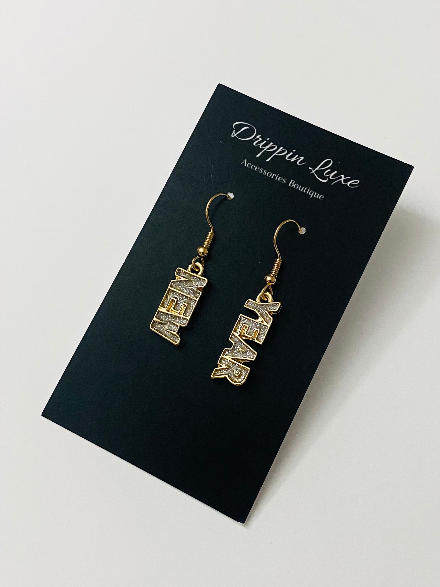 New Year Drop Earrings