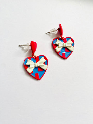 Red Love Earrings