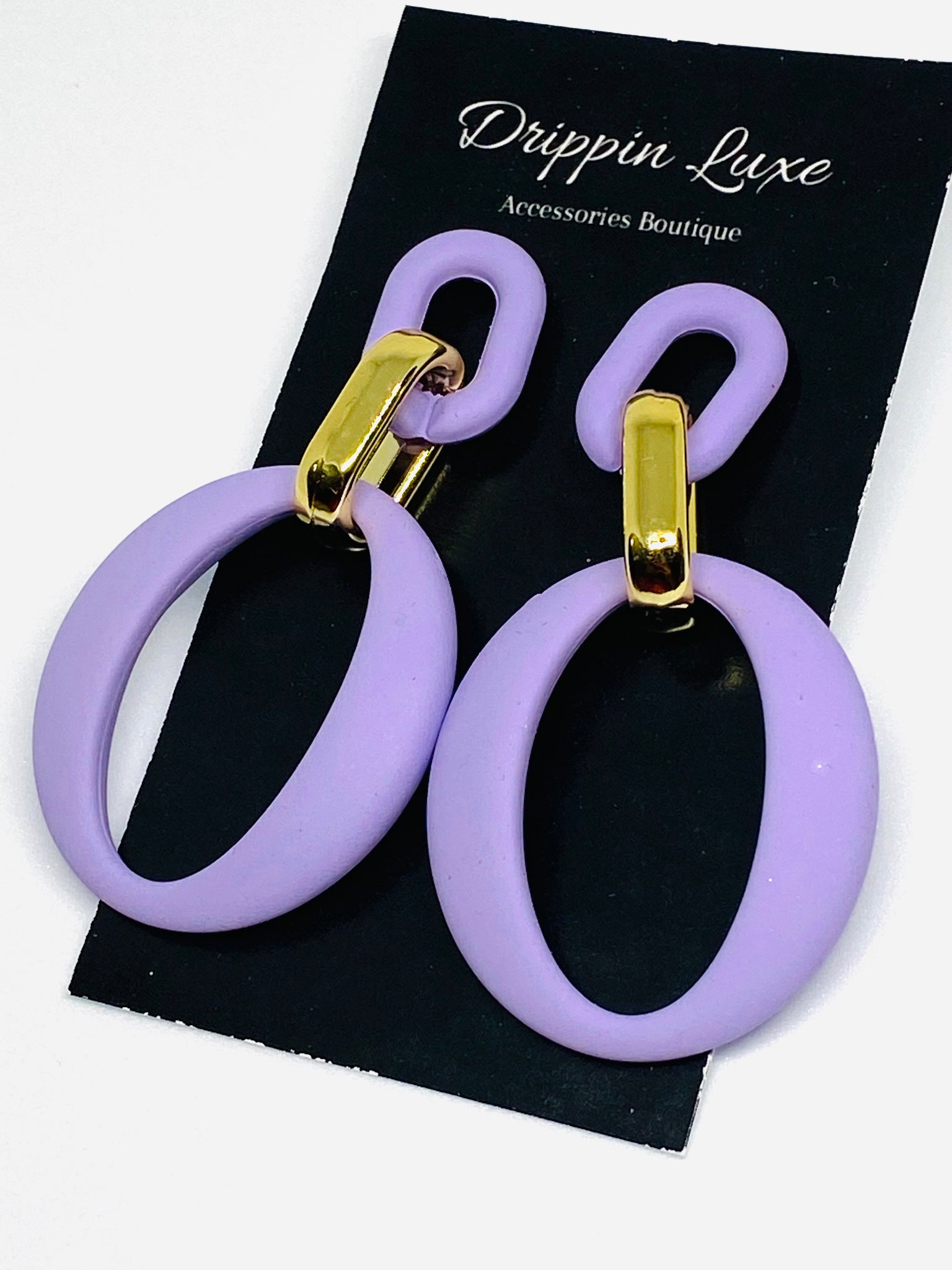 Purple Nights Earrings