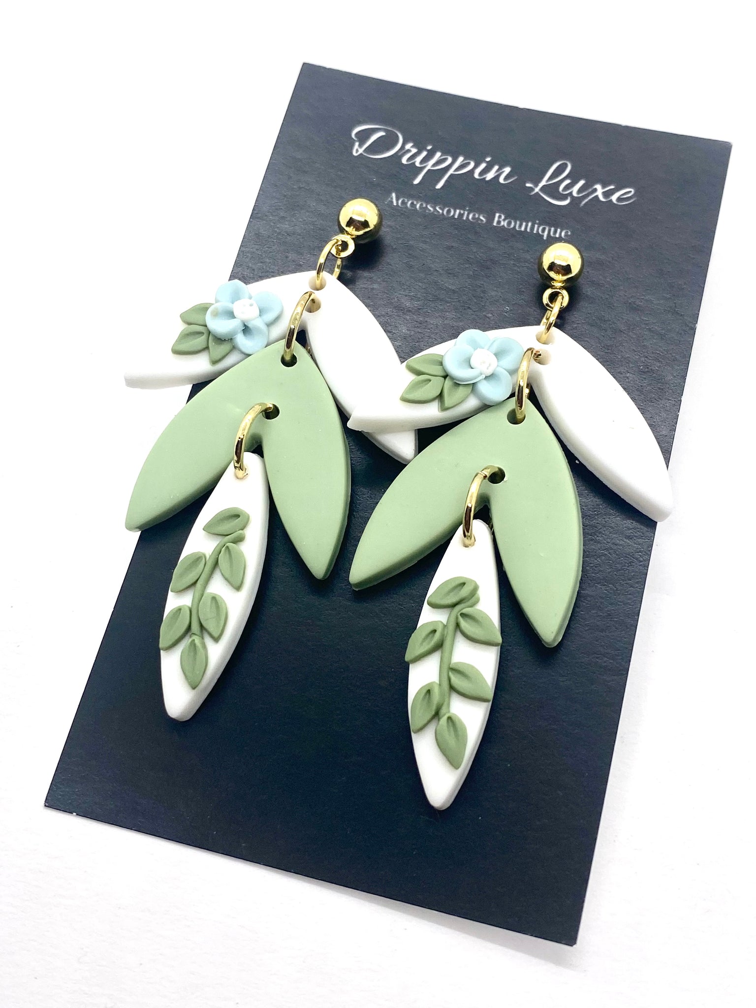 Mint Spring Earrings