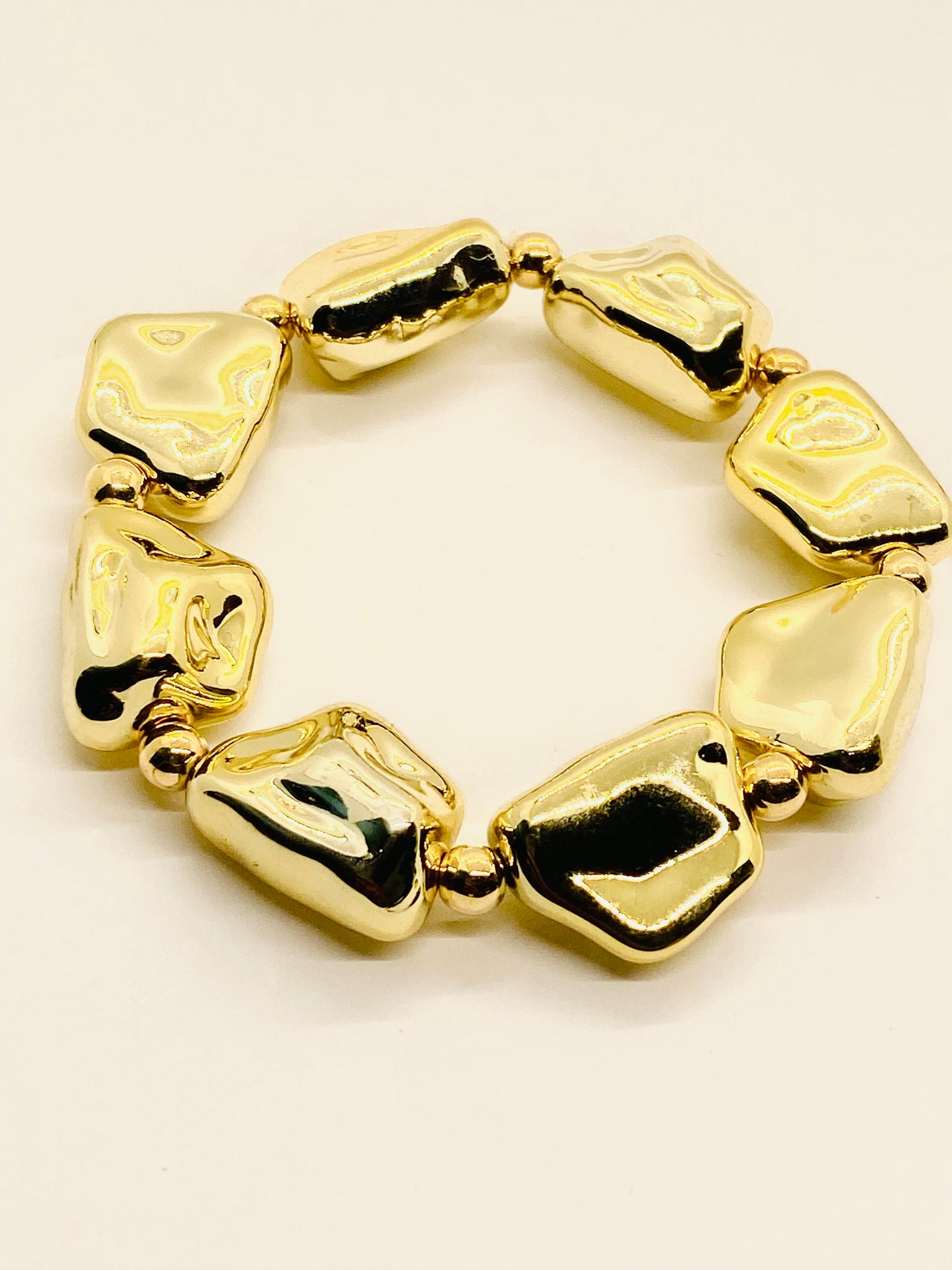 Gold Stone Bracelet