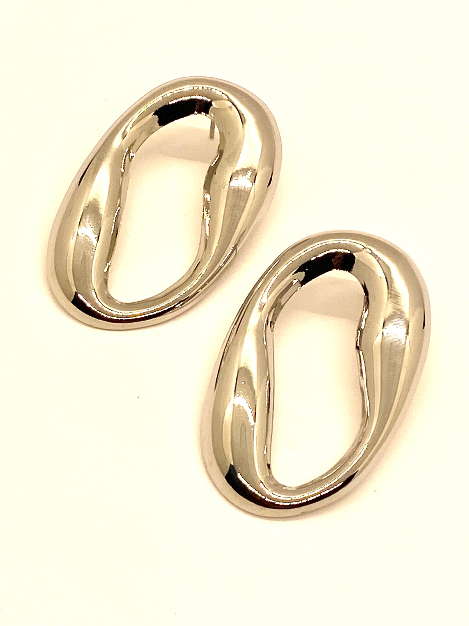 Liquid Metal Earrings