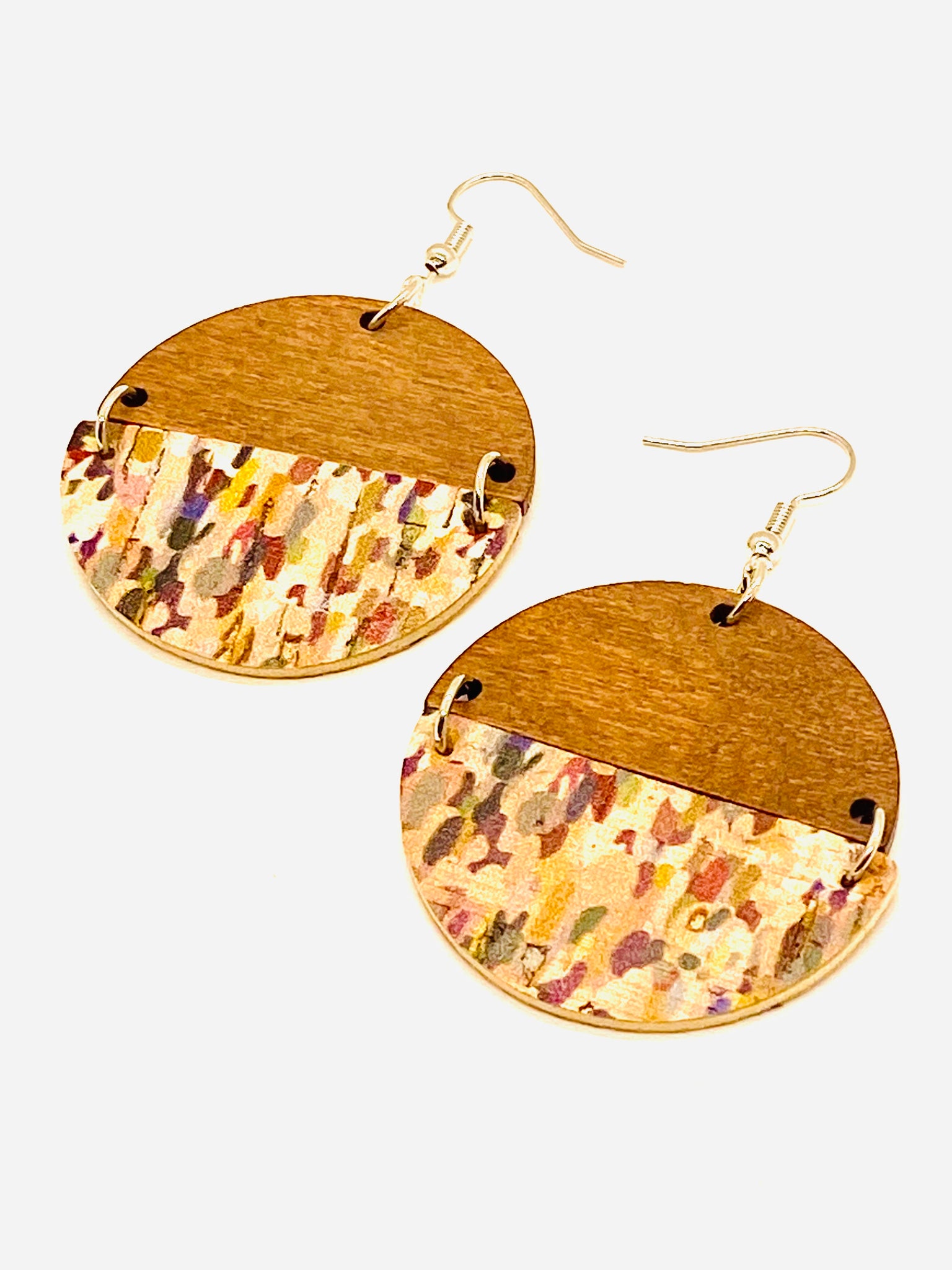 Texted Coze Earrings