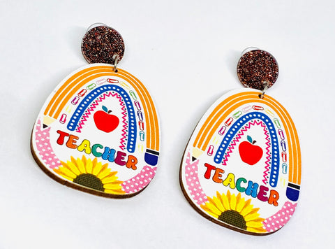 Fun Teacher Earrings