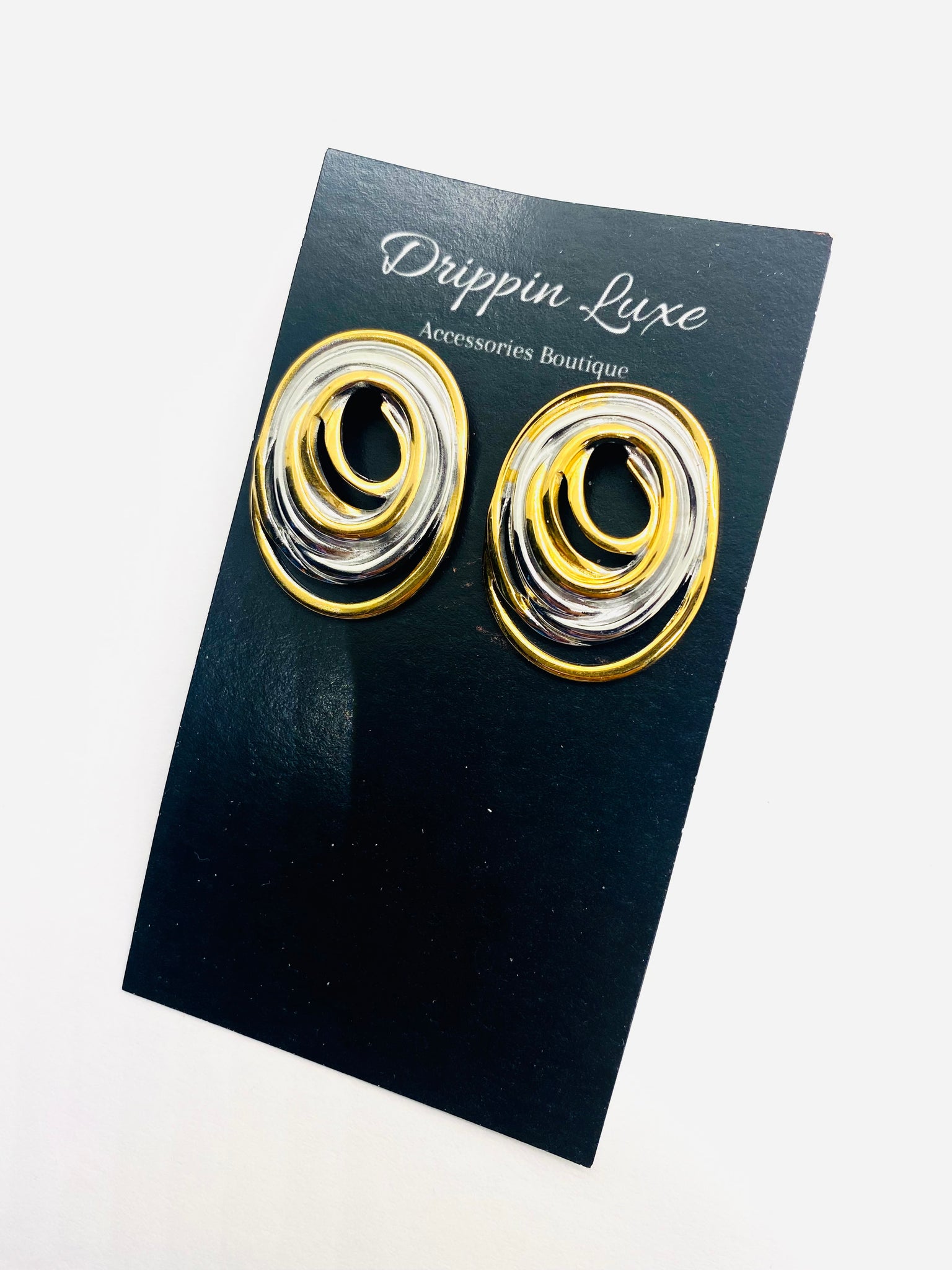 Mixed Looped Earrings