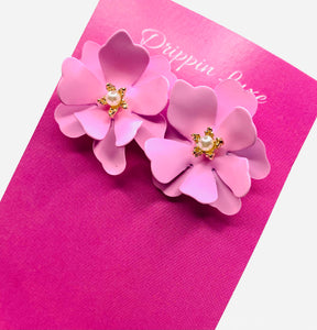 Pink Lady Studs