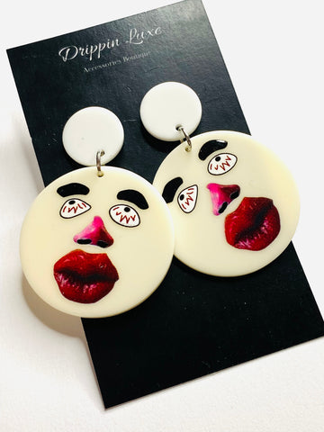 Surprise Red Earrings