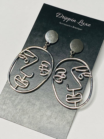 Just Face It Earrings