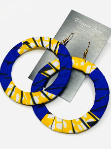 Blu-Golden Luxe Earrings