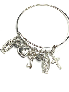 Silver Sweet Mary Bracelet