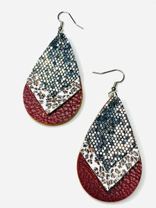 Cheetah Night Earrings