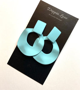 Blue Roller Earrings