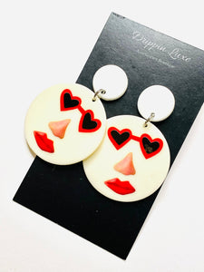 Heart Eyes Earrings