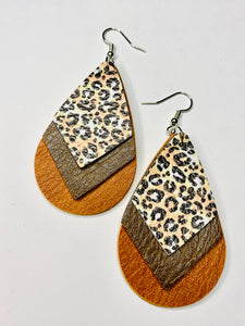 Cheetah Fall Earrings